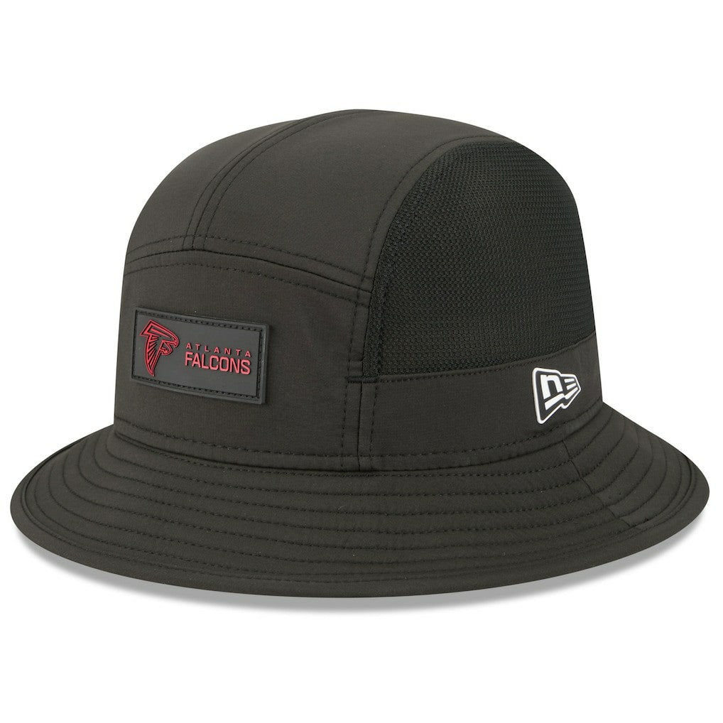 Atlanta Falcons New Era 2025 Sideline Bucket Hat - Black cheap