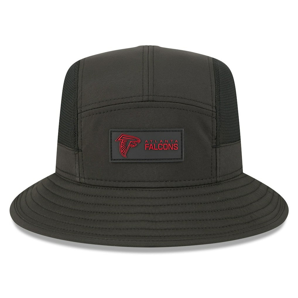 Atlanta Falcons New Era 2025 Sideline Bucket Hat - Black cheap