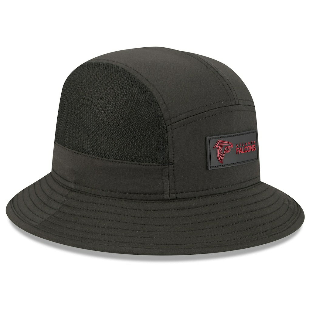 Atlanta Falcons New Era 2025 Sideline Bucket Hat - Black cheap