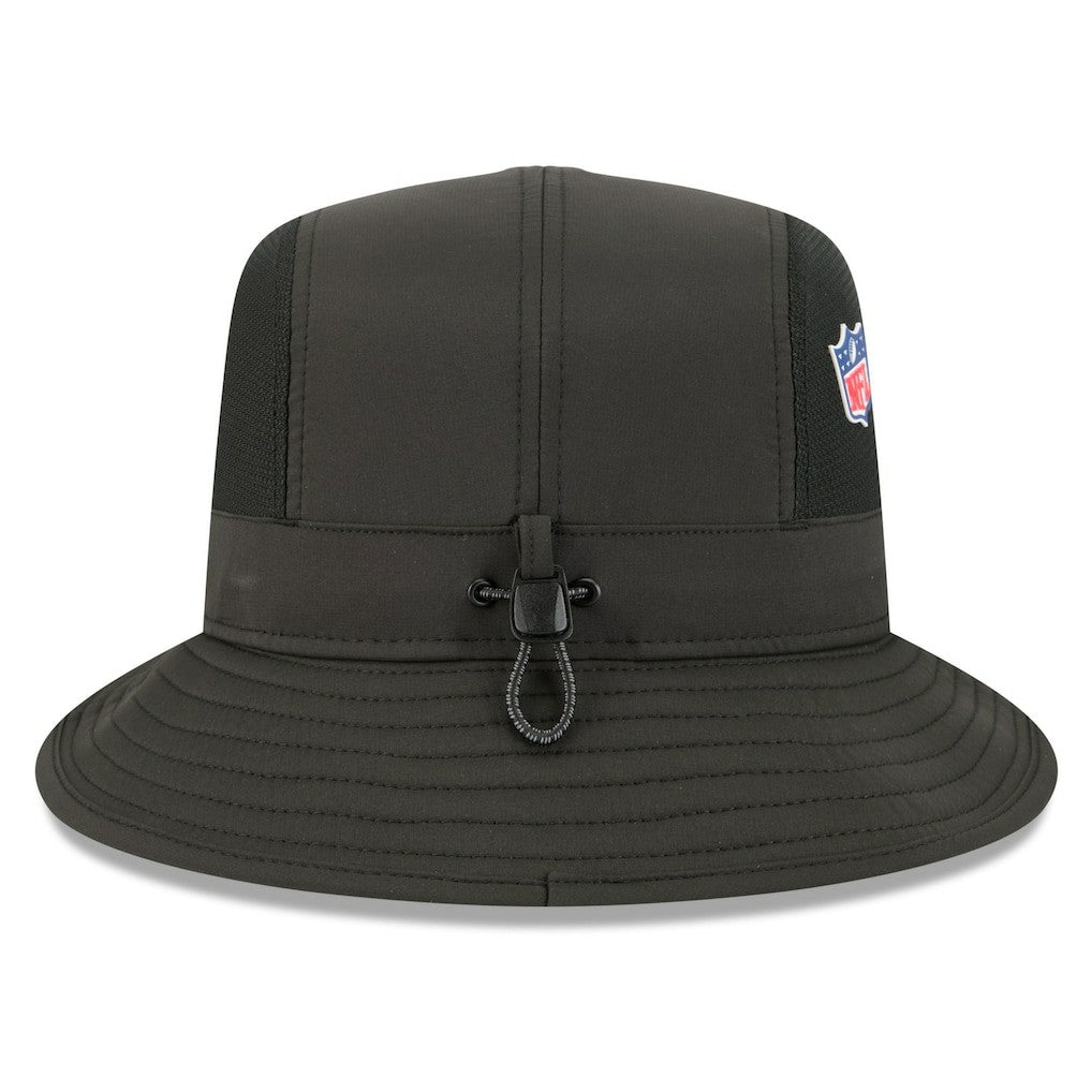 Atlanta Falcons New Era 2025 Sideline Bucket Hat - Black cheap