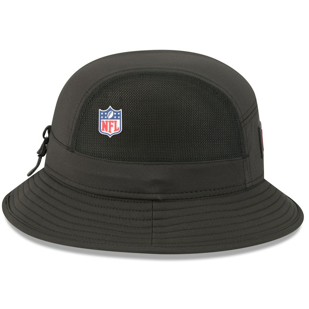 Atlanta Falcons New Era 2025 Sideline Bucket Hat - Black cheap
