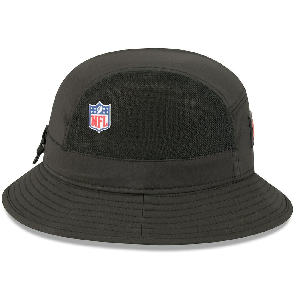 Cincinnati Bengals New Era 2025 Sideline Bucket Hat - Black cheap