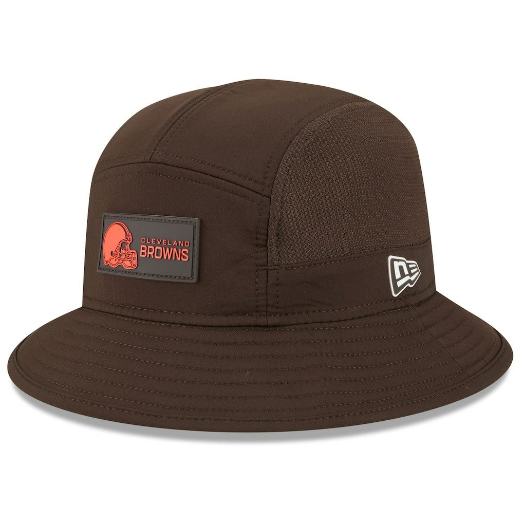 Cleveland Browns New Era 2025 Sideline Bucket Hat - Brown online