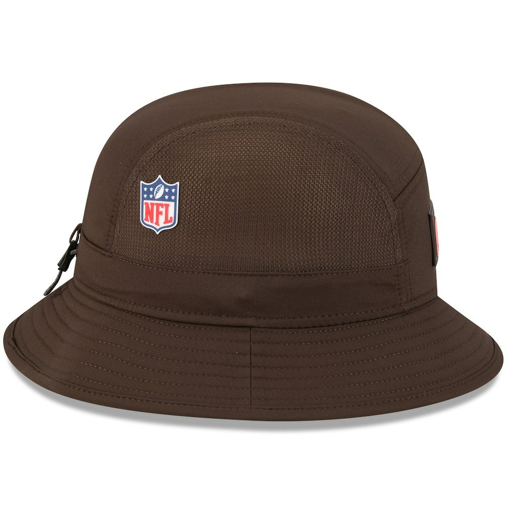Cleveland Browns New Era 2025 Sideline Bucket Hat - Brown online