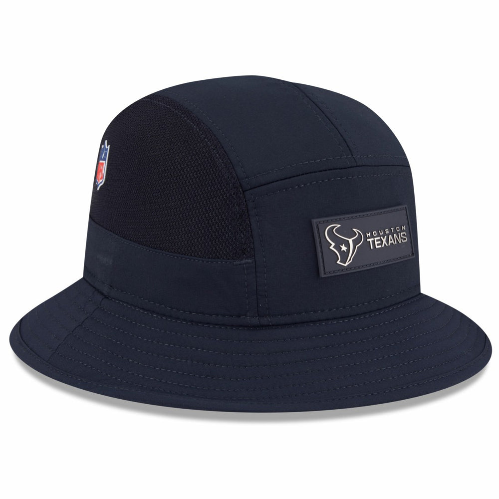 Houston Texans New Era 2025 Sideline Bucket Hat - Navy discount