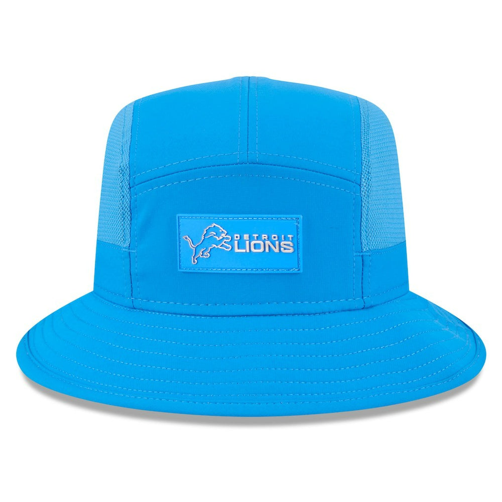 Detroit Lions New Era 2025 Sideline Bucket Hat - Blue discount