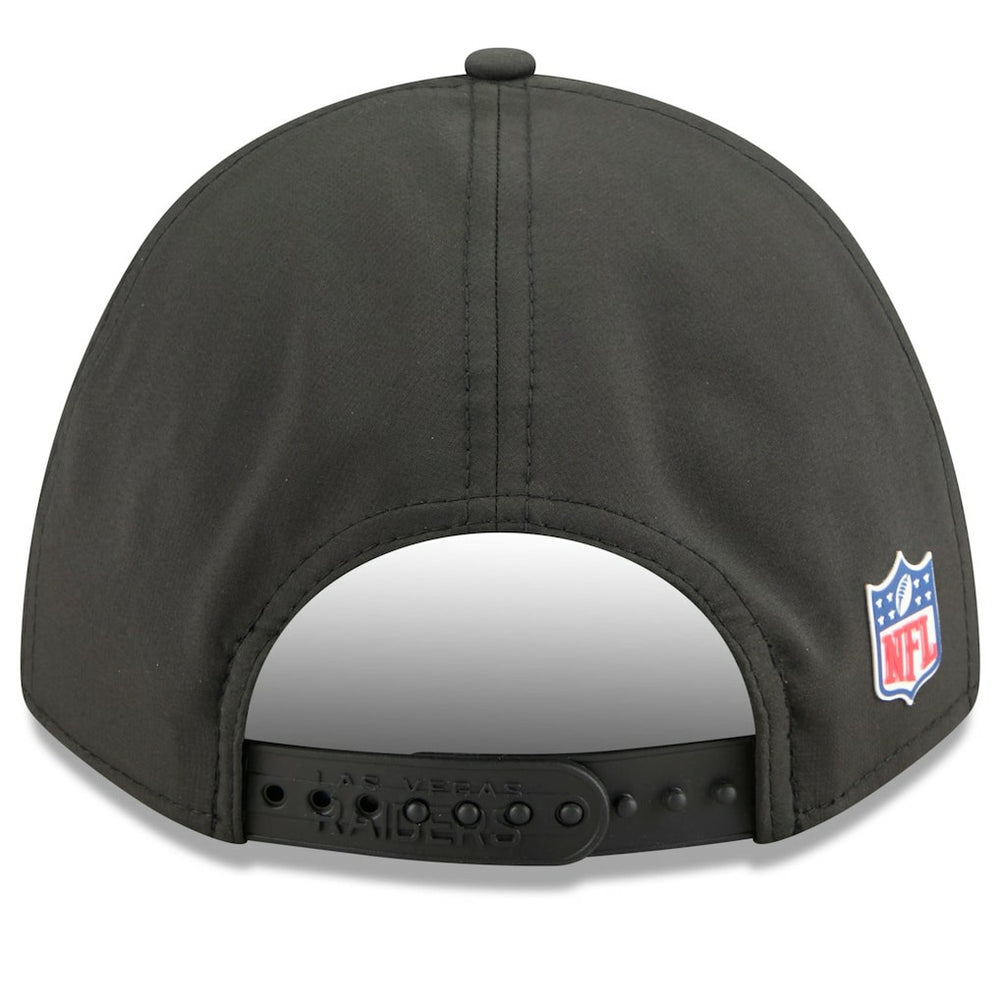 Las Vegas Raiders New Era Youth 2025 Sideline 9FORTY Adjustable Hat - Black on sale