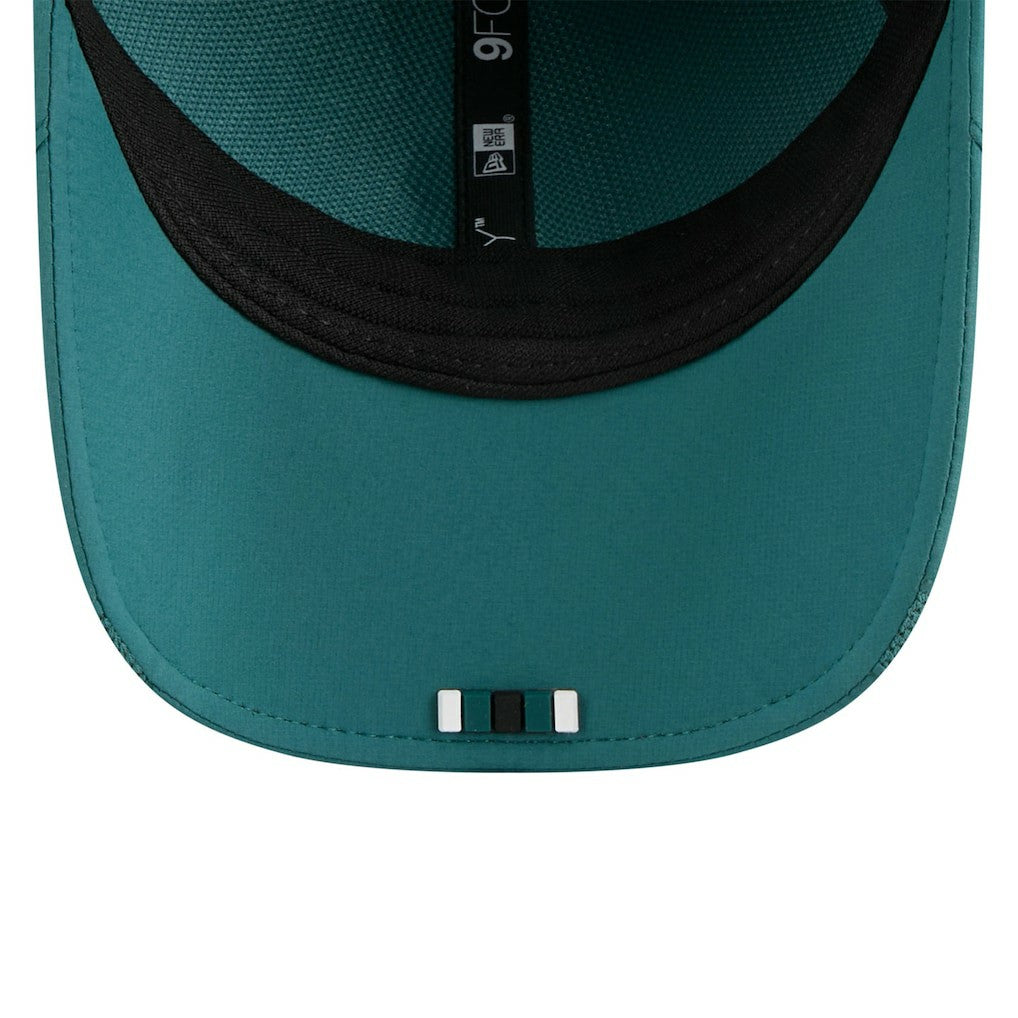Philadelphia Eagles New Era Youth 2025 Sideline M-Crown 9FORTY Adjustable Hat - Midnight Green cheap