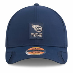 Tennessee Titans New Era Youth 2025 Sideline 9FORTY Adjustable Hat - Navy for sale