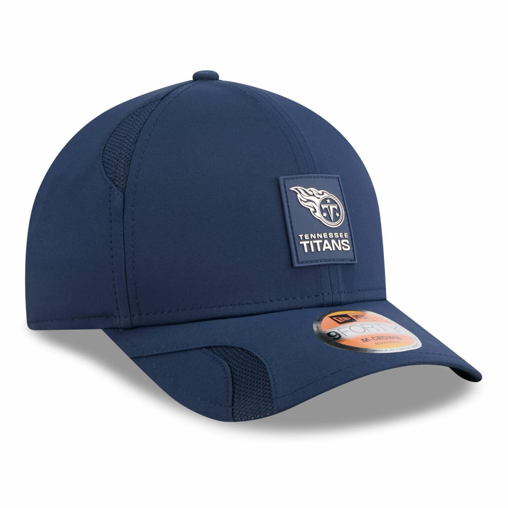 Tennessee Titans New Era Youth 2025 Sideline 9FORTY Adjustable Hat - Navy for sale