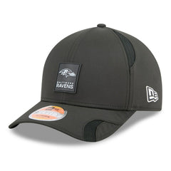Baltimore Ravens New Era Youth 2025 Sideline 9FORTY Adjustable Hat - Black cheap