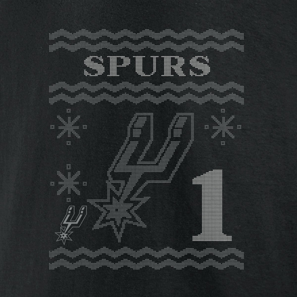 Victor Wembanyama San Antonio Spurs Ugly Sweater Name & Number T-Shirt - Black shop