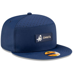Dallas Cowboys New Era 2025 Sideline Throwback Split Panel 9FIFTY Snapback Hat - Navy discount