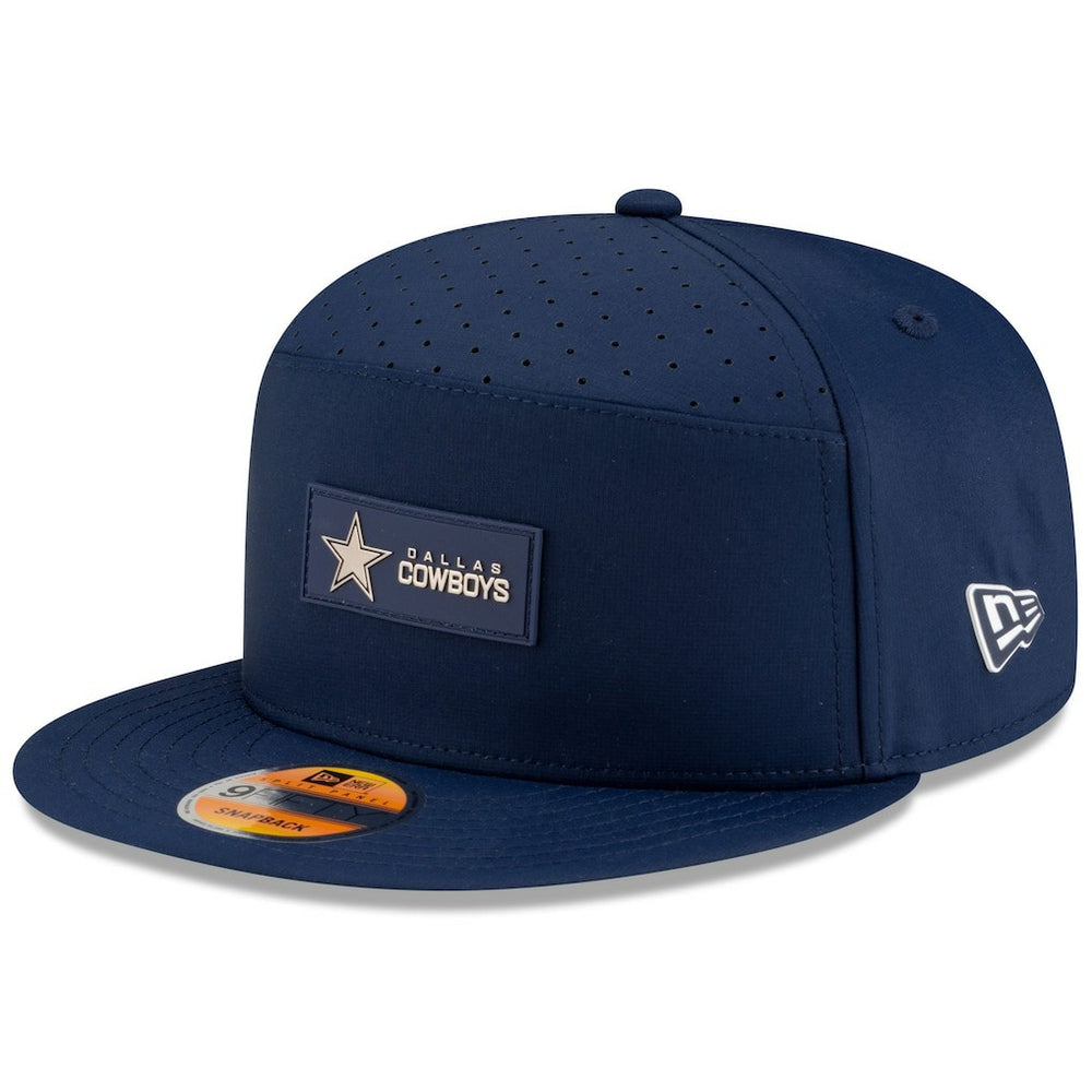 Dallas Cowboys New Era 2025 Sideline Split Panel 9FIFTY Snapback Hat - Navy online