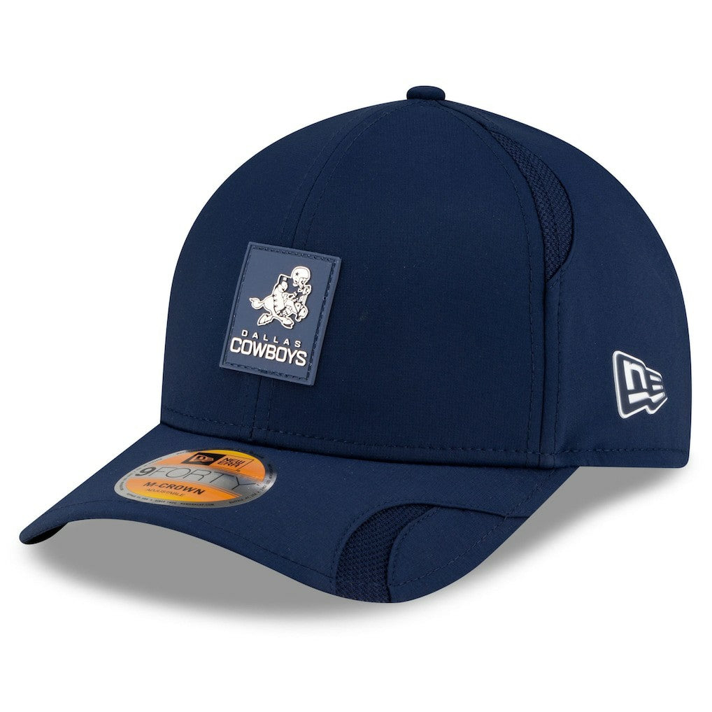 Dallas Cowboys New Era 2025 Sideline Throwback M-Crown 9FORTY Adjustable Hat - Navy online