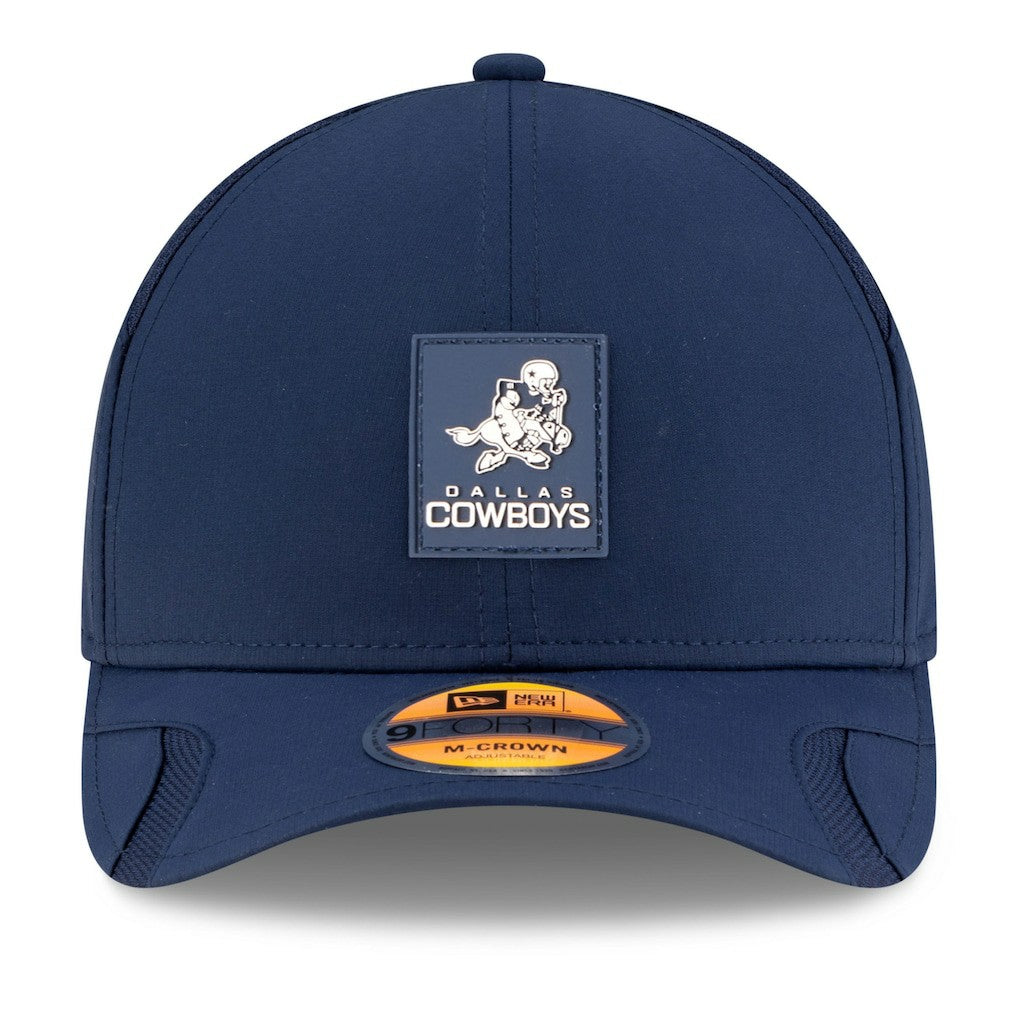 Dallas Cowboys New Era 2025 Sideline Throwback M-Crown 9FORTY Adjustable Hat - Navy online