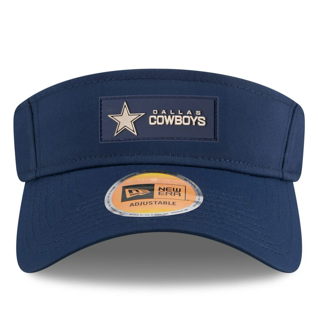 Dallas Cowboys New Era 2025 Sideline Visor - Navy discount
