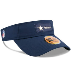 Dallas Cowboys New Era 2025 Sideline Visor - Navy discount
