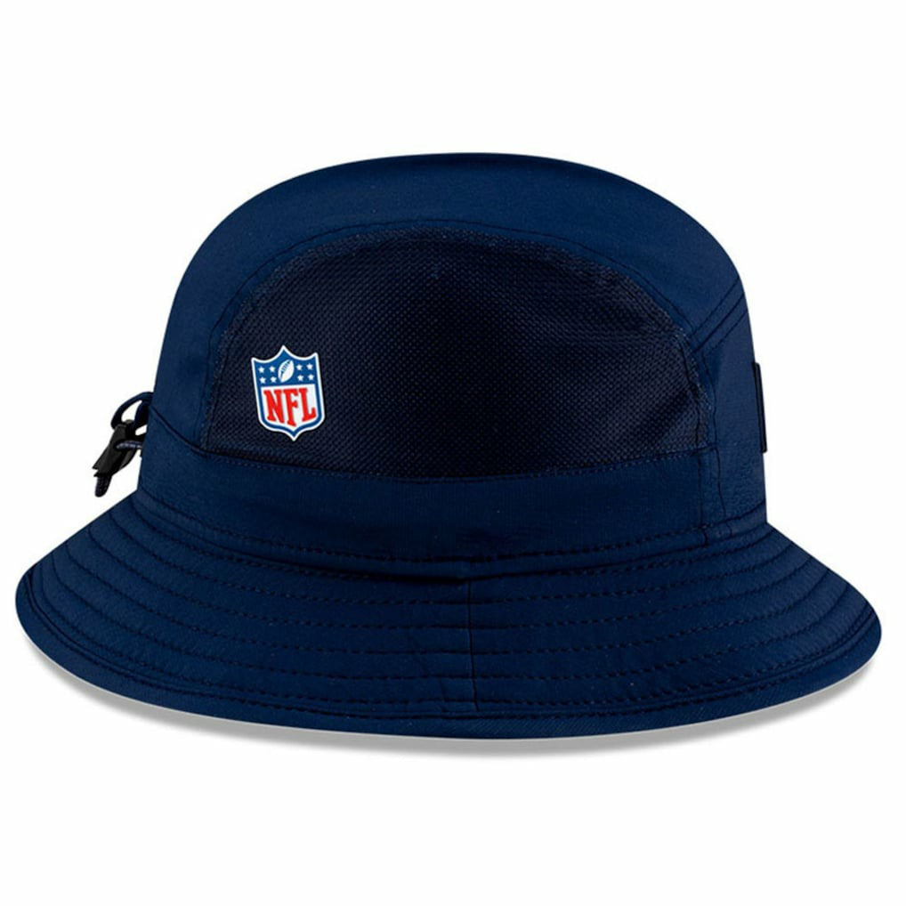 Dallas Cowboys New Era 2025 Sideline Bucket Hat - Navy for sale