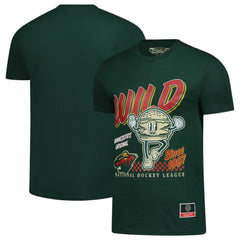 Minnesota Wild Mitchell & Ness Local Food T-Shirt - Green T-shirts