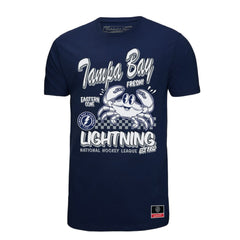 Tampa Bay Lightning Mitchell & Ness Local Food T-Shirt - Navy T-shirts