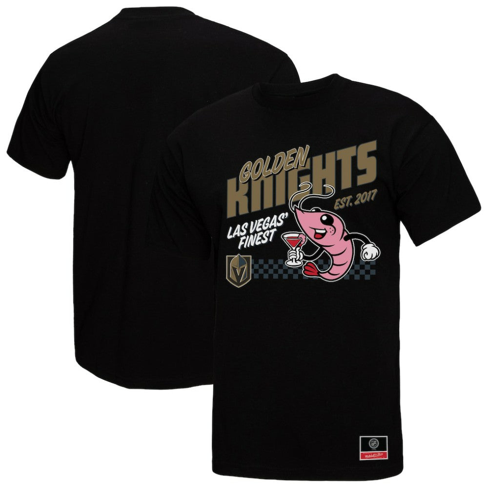 Vegas Golden Knights Mitchell & Ness Local Food T-Shirt - Black T-shirts