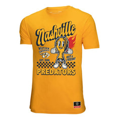 Nashville Predators Mitchell & Ness Local Food T-Shirt - Gold T-shirts