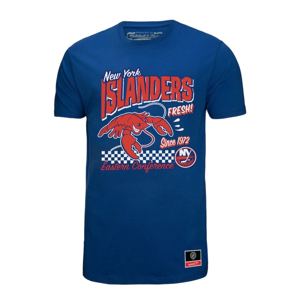 New York Islanders Mitchell & Ness Local Food T-Shirt - Royal T-shirts