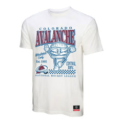 Colorado Avalanche Mitchell & Ness Local Food T-Shirt - White T-shirts