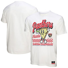 Florida Panthers Mitchell & Ness Local Food T-Shirt - White T-shirts
