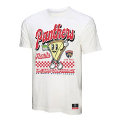 Florida Panthers Mitchell & Ness Local Food T-Shirt - White T-shirts