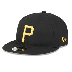 Pittsburgh Pirates Baseball Hall of Fame Retro Crown 9FIFTY Adjustable Hat Black
