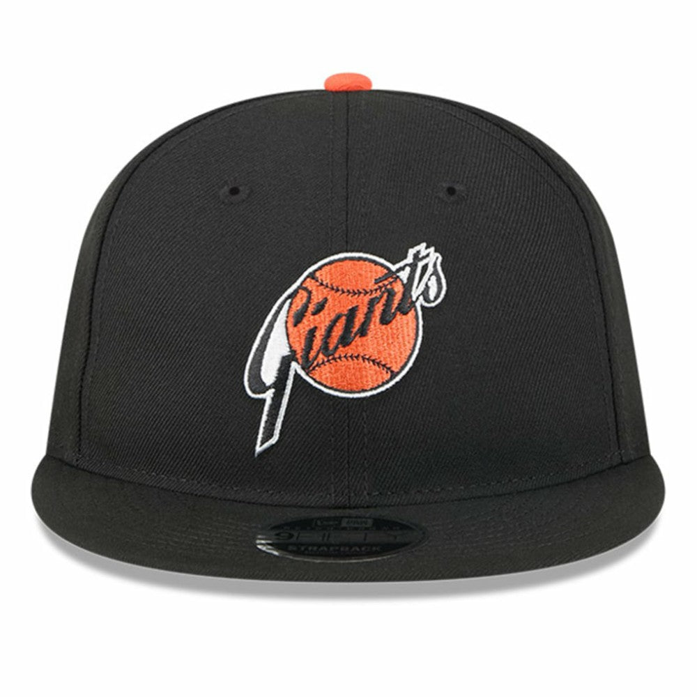 San Francisco Giants Baseball Hall of Fame Retro Crown 9FIFTY Adjustable Hat Black