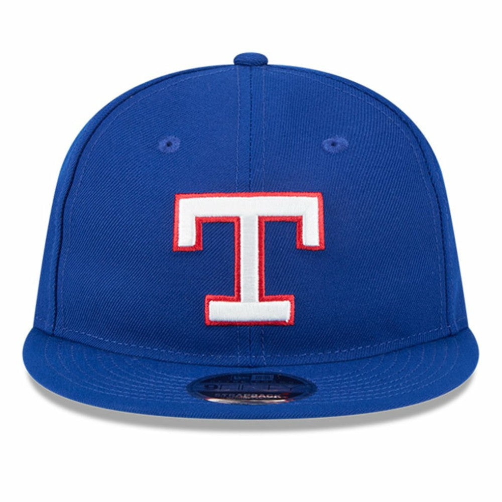 Texas Rangers Baseball Hall of Fame Retro Crown 9FIFTY Adjustable Hat Royal
