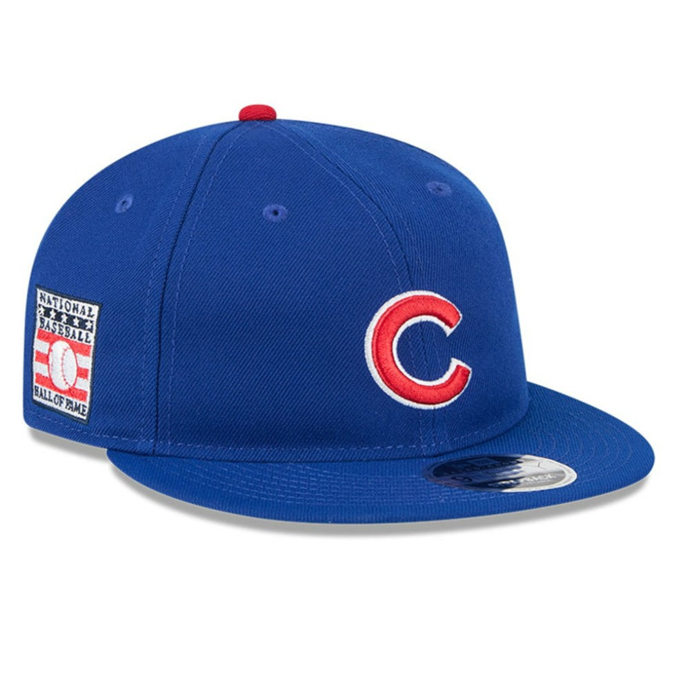 Chicago Cubs Baseball Hall of Fame Retro Crown 9FIFTY Adjustable Hat Royal