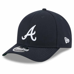 Atlanta Braves Baseball Hall of Fame 9FORTY M-Crown Adjustable Hat Navy