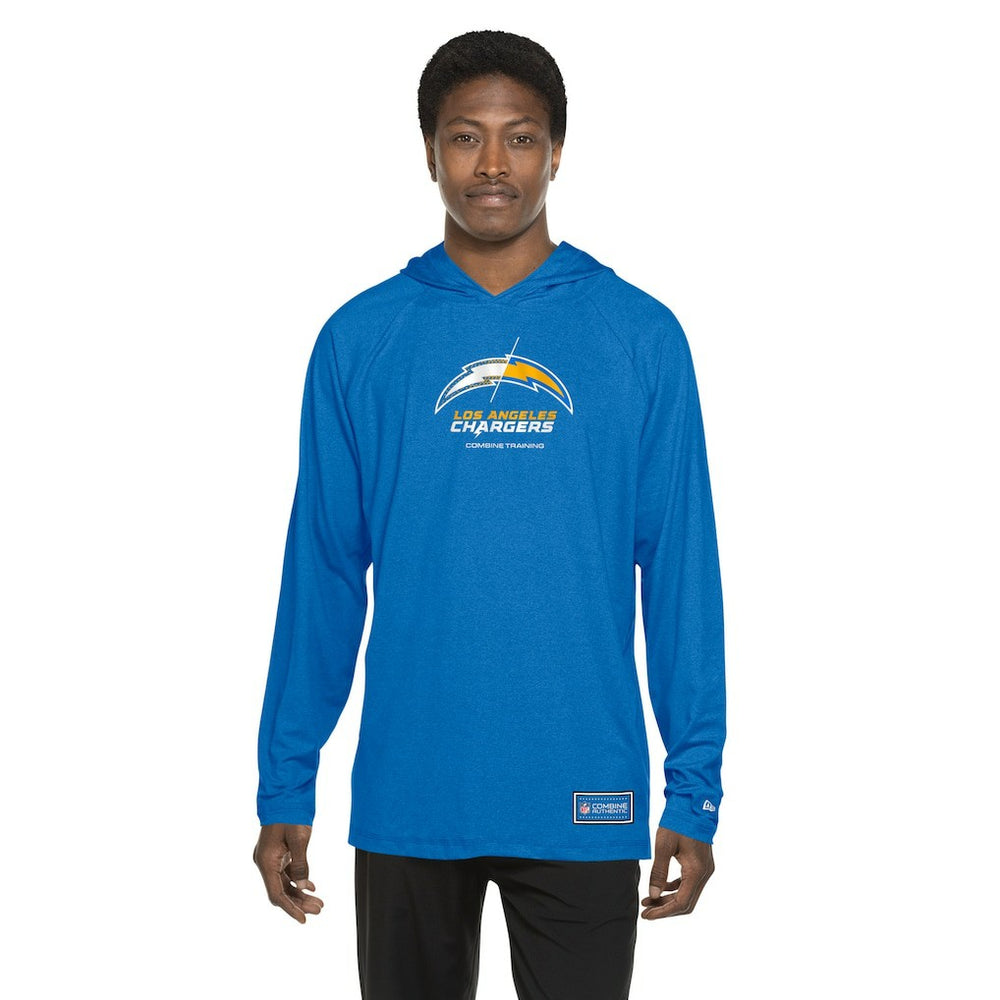 Los Angeles Chargers New Era Functional Fandom Hoodie - Blue for sale