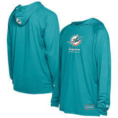 Miami Dolphins New Era Functional Fandom Hoodie - Aqua outlet