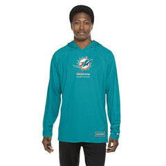 Miami Dolphins New Era Functional Fandom Hoodie - Aqua outlet