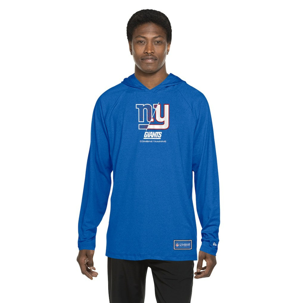 New York Giants New Era Functional Fandom Hoodie - Royal on sale