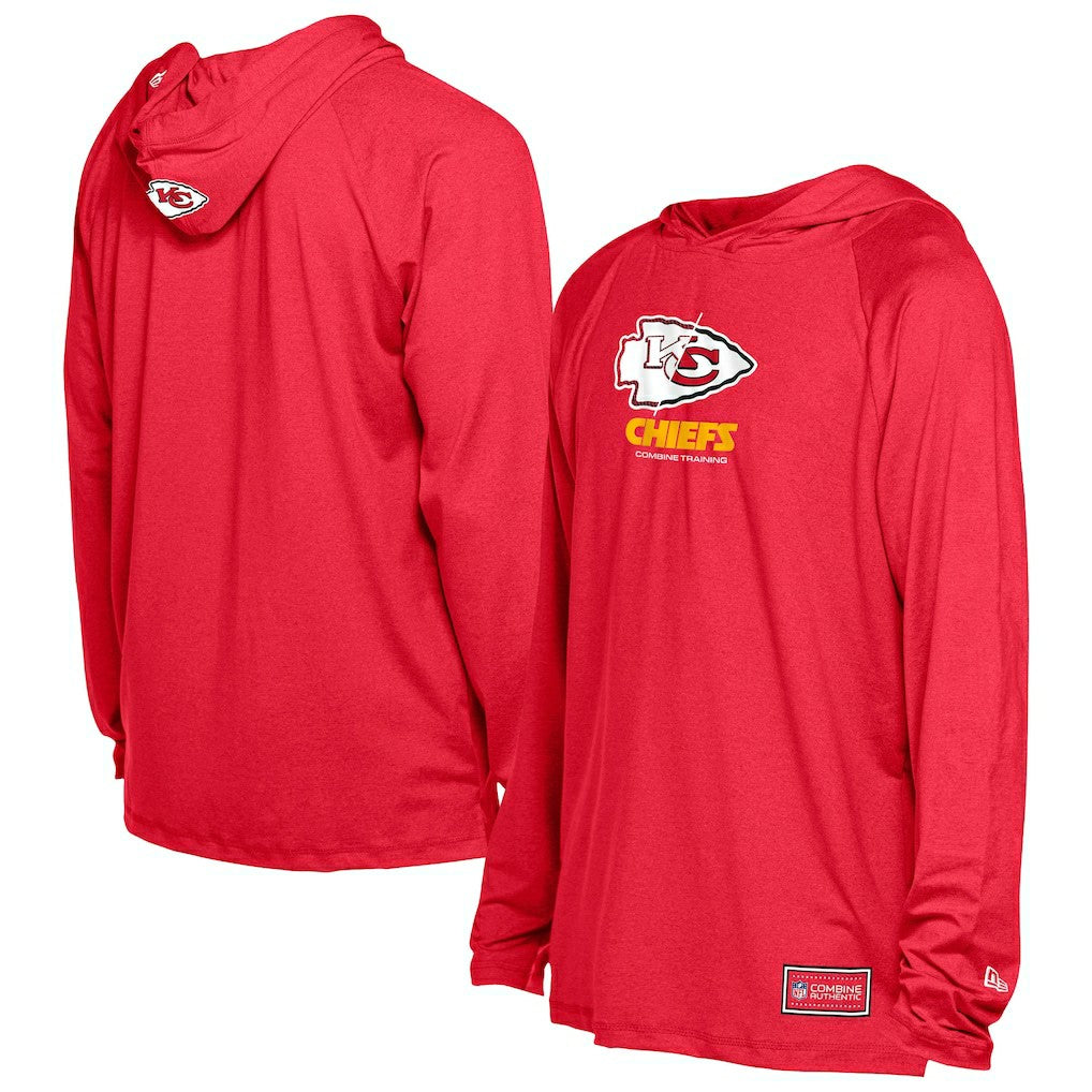 Kansas City Chiefs New Era Functional Fandom Hoodie - Red sale