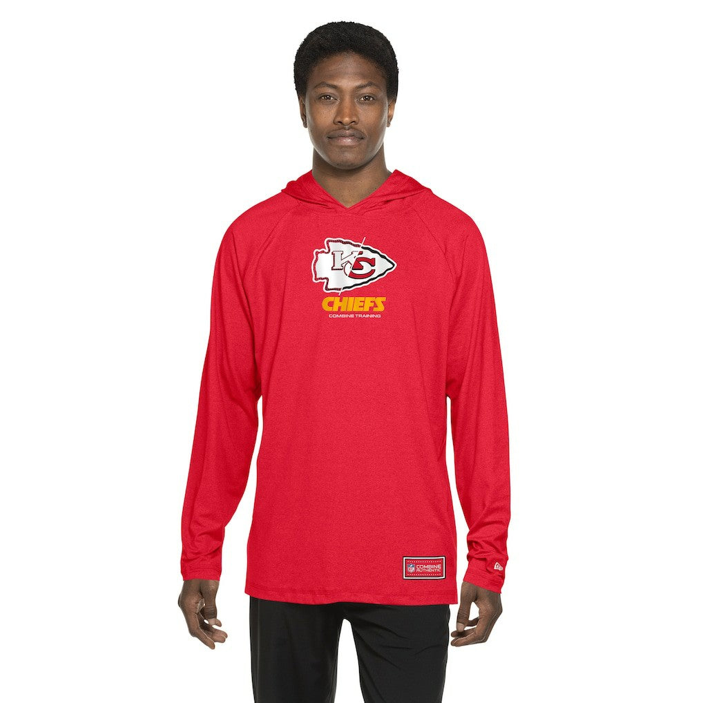 Kansas City Chiefs New Era Functional Fandom Hoodie - Red sale