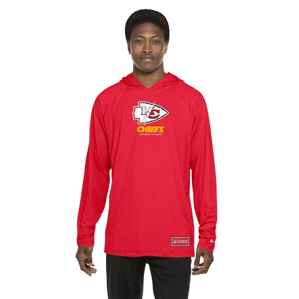 Kansas City Chiefs New Era Functional Fandom Hoodie - Red sale