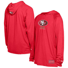 San Francisco 49ers New Era Functional Fandom Hoodie - Scarlet discount