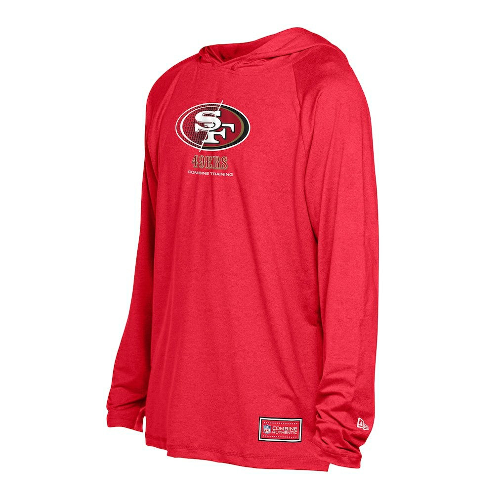 San Francisco 49ers New Era Functional Fandom Hoodie - Scarlet discount