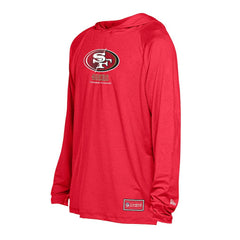 San Francisco 49ers New Era Functional Fandom Hoodie - Scarlet discount