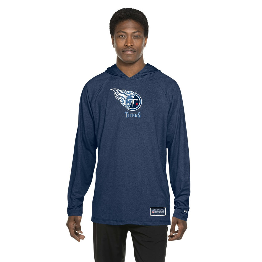 Tennessee Titans New Era Functional Fandom Hoodie - Navy sale