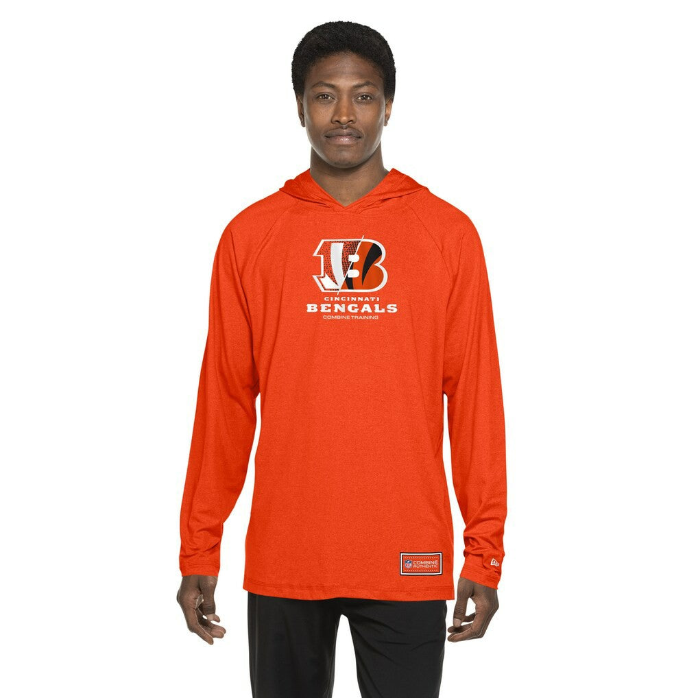 Cincinnati Bengals New Era Functional Fandom Hoodie - Orange for sale