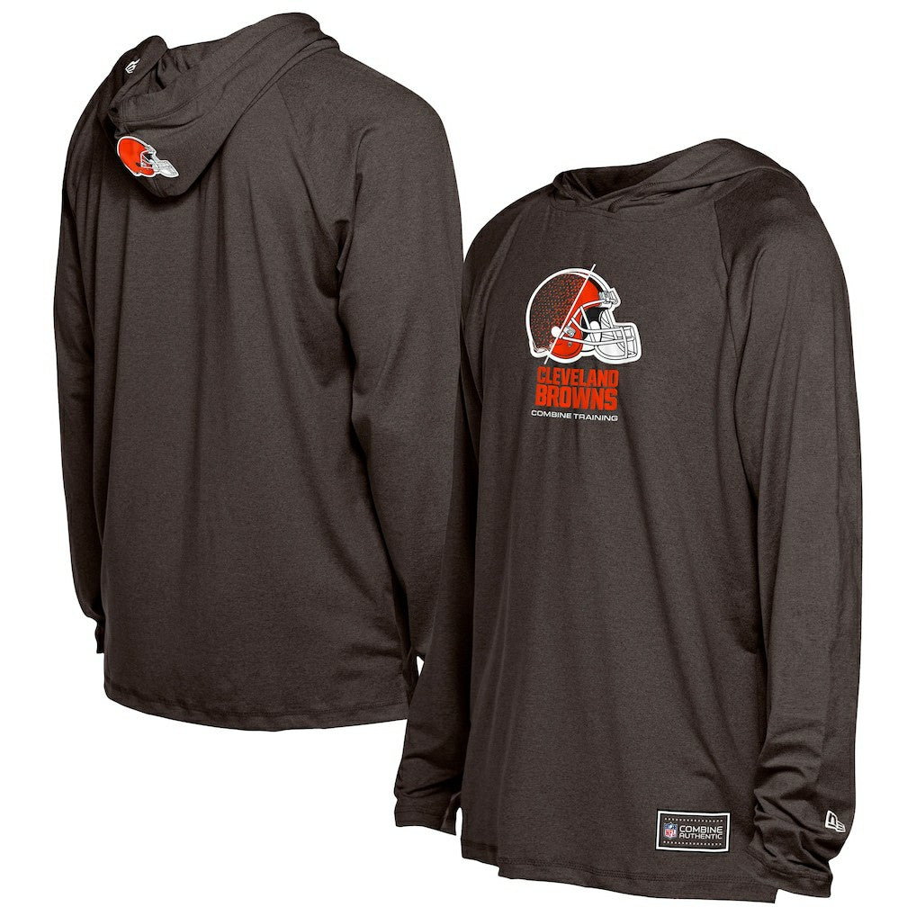Cleveland Browns New Era Functional Fandom Hoodie - Brown discount