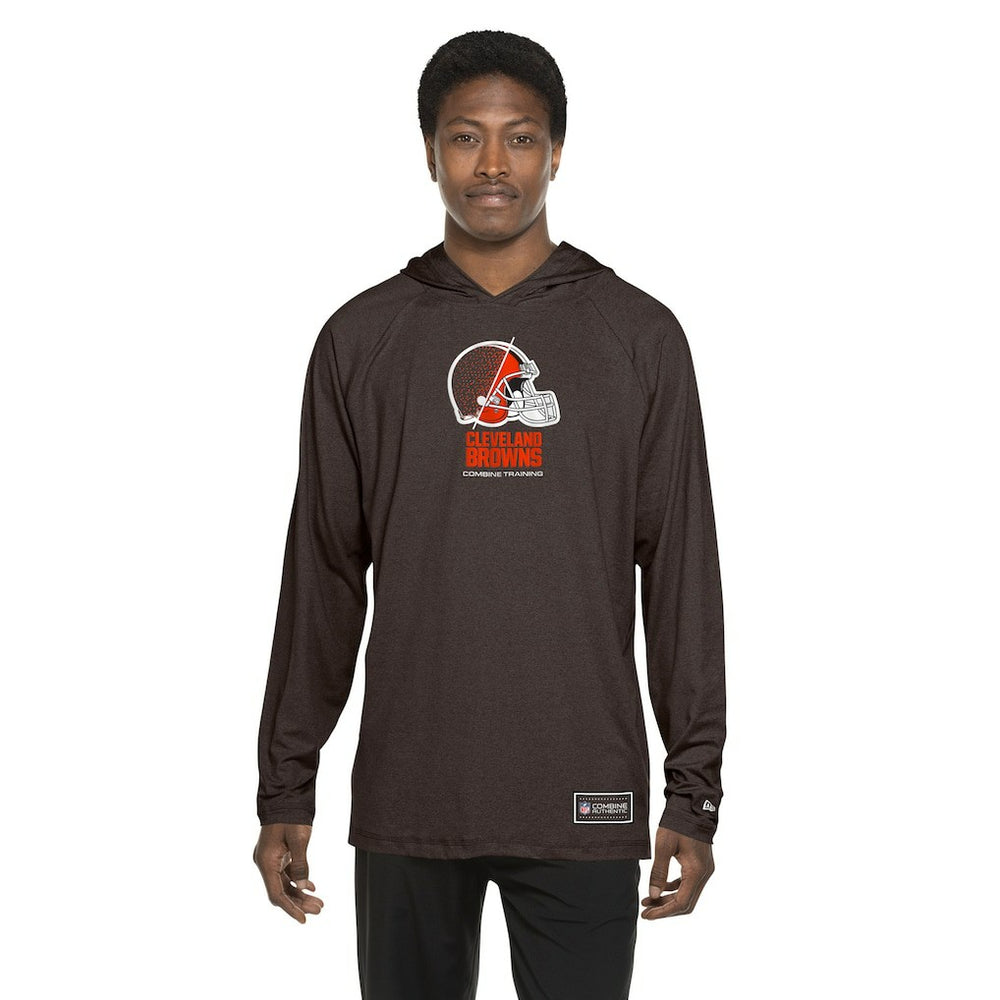 Cleveland Browns New Era Functional Fandom Hoodie - Brown discount